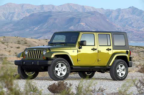 Chrysler 4-door Jeep Wrangler to come to China next March 